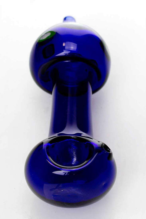 Mushroom glass hand pipe- - One Wholesale
