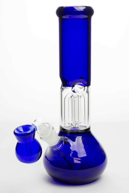 11" glass water bong with 4 arms percolator Beaker Bong ONE