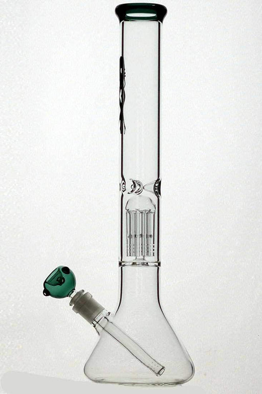 18" volcano single 6 arms glass water bong Beaker Bong ONE
