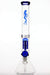 18" volcano single 6 arms glass water bong-Blue - One Wholesale