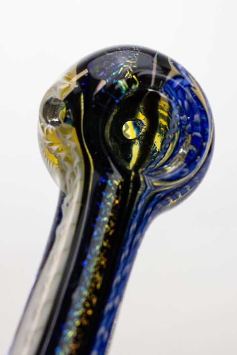 Heavy dichronic ISP385 Glass Spoon Pipe- - One Wholesale