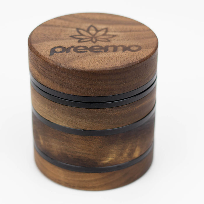 preemo - 2.5 inch 4-Piece Wooden Grinder [JC7023]