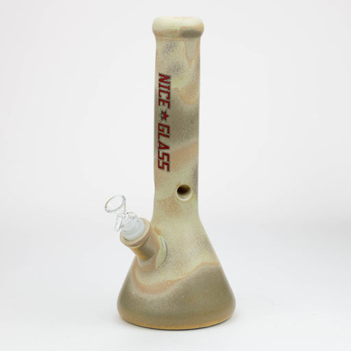 NG-13 inch Ceramic Bong [XS130 series] Ceramic Bong High-End Brands Glass Stonework Green