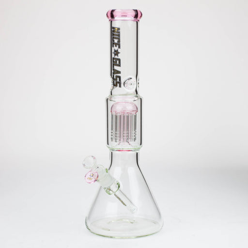NG-16 inch 8-Arm Tree Perc Beaker [L718] Glass Bong High-End Brands Glass Pink