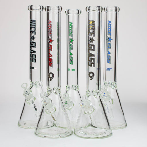 NG-18 inch 9mm Beaker [L739] Glass Bong High-End Brands Glass