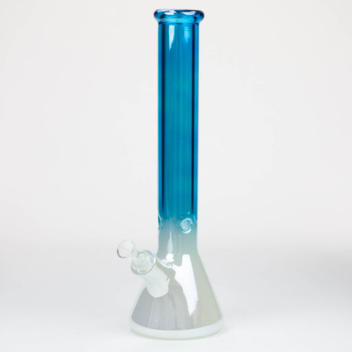 16" Electroplated Gradient Classic beaker 9 mm glass bong [WP187] Beaker Bong ONE