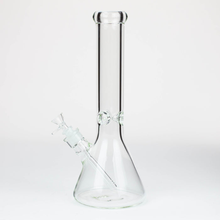 13.5" Classic beaker 7 mm glass water bong [SP48]