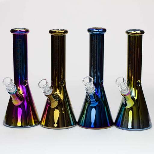 PHOENIX STAR -10" Electrooplated glass water bong [PHX135] Beaker Bong ONE