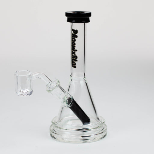 PHOENIX STAR - 6.5" Fixed stem diffuser Rig Rig ONE Black
