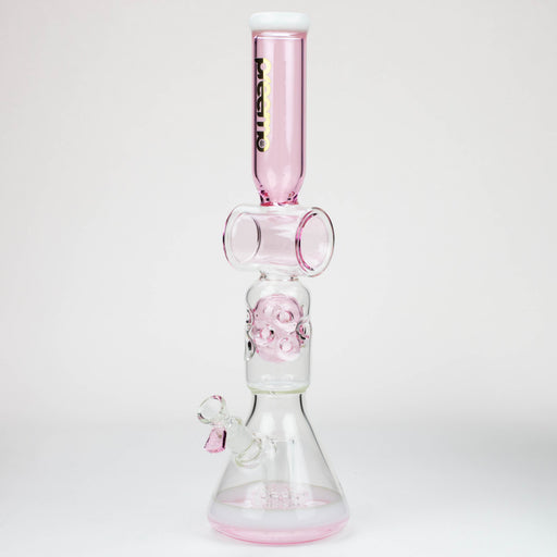 preemo - 19 inch Matrix to Swiss Perc Beaker [P079] Glass Bong preemo PINK