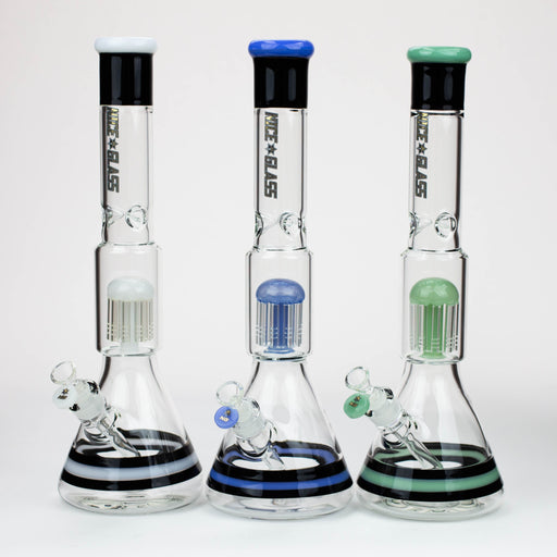 NG- 17 inch 10-Arm Tree Beaker [S395] Glass Bong High-End Brands Glass