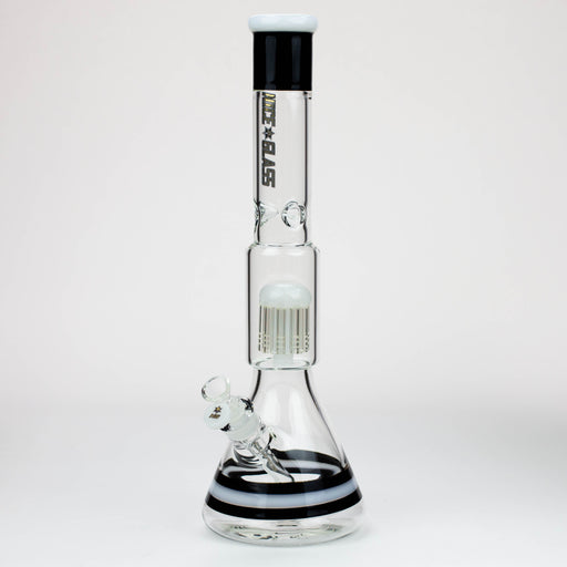 NG- 17 inch 10-Arm Tree Beaker [S395] Glass Bong High-End Brands Glass WHITE