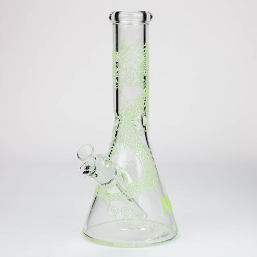 NG-13 inch 7mm Glow-In-The-Dark Dragon [ST012] Glass Bong High-End Brands Glass