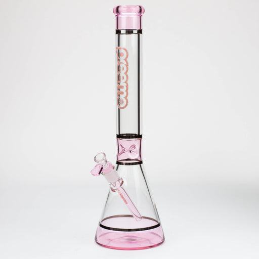 preemo - 18 inch Colored Base Beaker [P017] Glass Bong preemo PINK