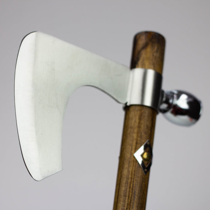 Native Indian Chief Axe  Functional Smoking Tobacco  Peace Style [FA5]