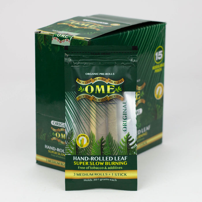 OME-Hand-Rolled flavor Medium wraps Box of 15