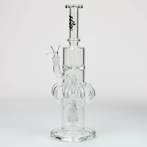 15" H2O Glass water recycle bong [H2O-32] Glass Bong Canadian Distributor