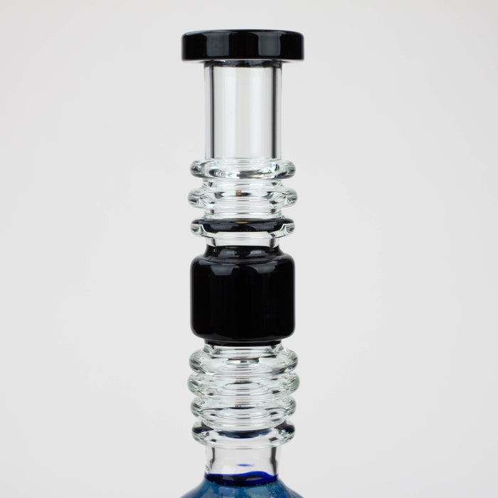 15" H2O Gold fumed sphere Glass water bong [H2O-23]