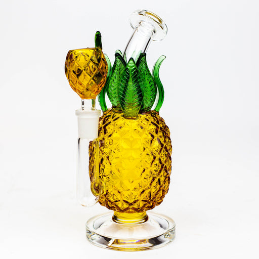 7.5" Pineapple glass water bong Other Shaped Bong ONE Gold