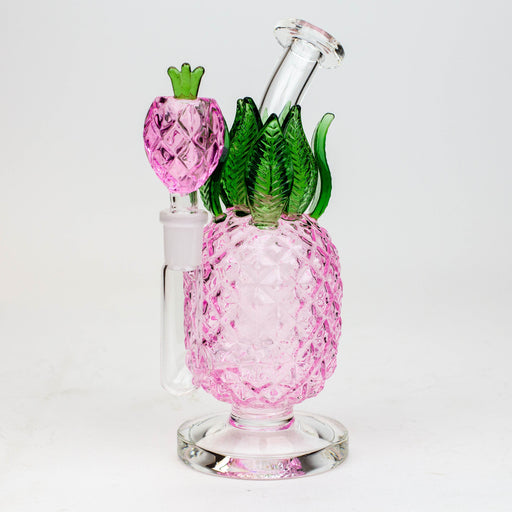 7.5" Pineapple glass water bong Other Shaped Bong ONE Pink