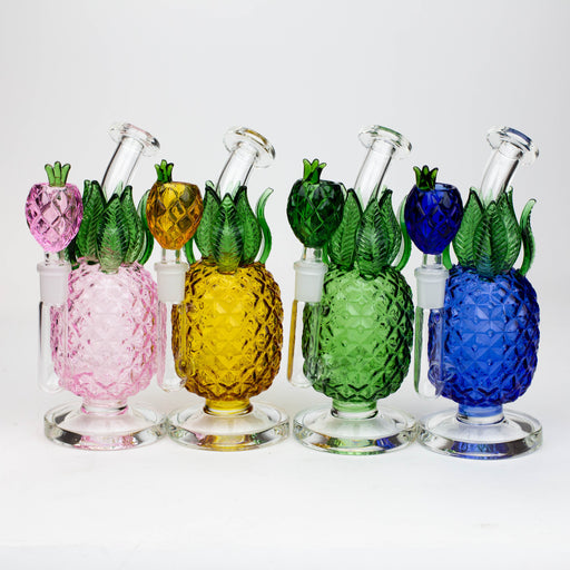 7.5" Pineapple glass water bong Other Shaped Bong ONE