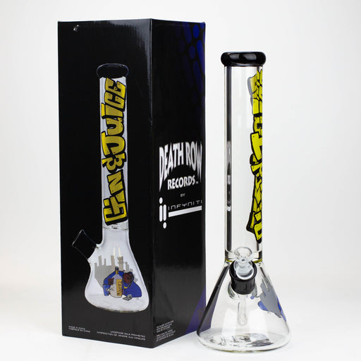 DEATH ROW-15.5" 7 mm Glass water bong by Infyniti [Gin & Juice] Glass Bong ONE
