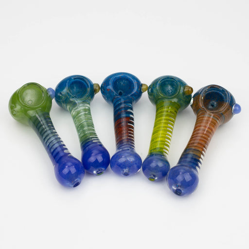 4.5" soft glass hand pipe [AP5085] Glass Pipe ONE
