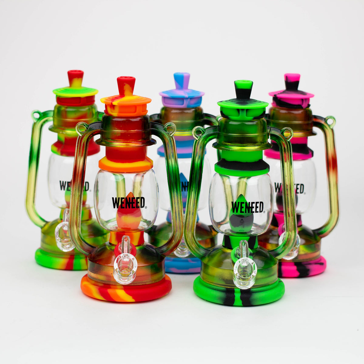 WENEED®- 10'' Silicone Barn Lantern Rig — Bong Outlet Canada