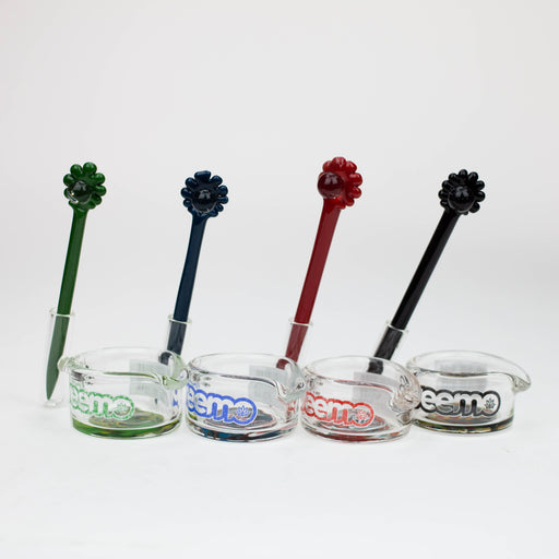 preemo - Glass Dabber and Dish Set [P052] Cap · Dabber · Insert · Clip · Nail preemo