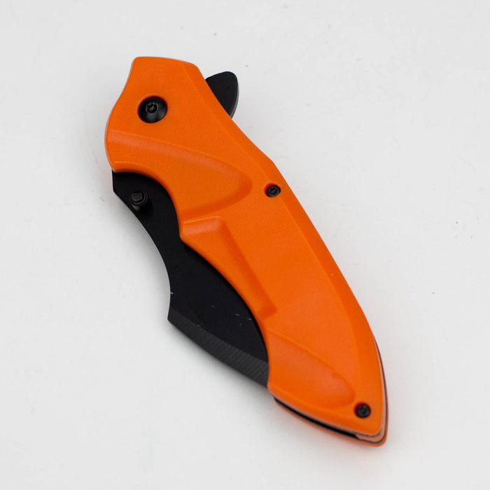 8" Orange handle Folding Knife [KS1839OR]
