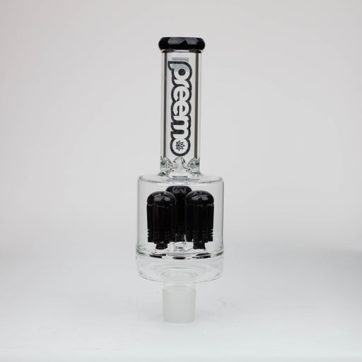 preemo - Triple Tree Perc Top [P046-T] Glass Bong preemo Black