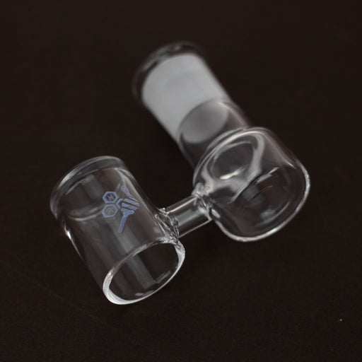 Honeybee Herb - ORIGINAL BEVEL SIDECAR QUARTZ BANGER - 90° DEGREE | YL Bowl · Banger · Oil Burner Honeybee Herb