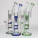16" tree arm percolator and honeycomb diffuser glass bong [B8] Glass Bong Canadian Distributor