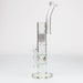 16" tree arm percolator and honeycomb diffuser glass bong [B8] Glass Bong Canadian Distributor Clear