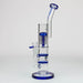 16" tree arm percolator and honeycomb diffuser glass bong [B8] Glass Bong Canadian Distributor Blue