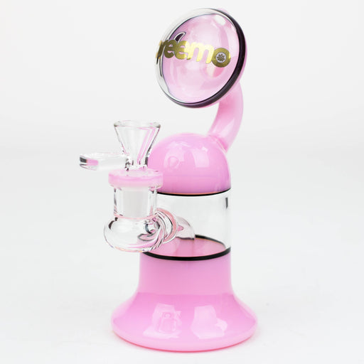 preemo - 7 inch Disc Top Bubbler [P063] Glass Bong preemo Pink