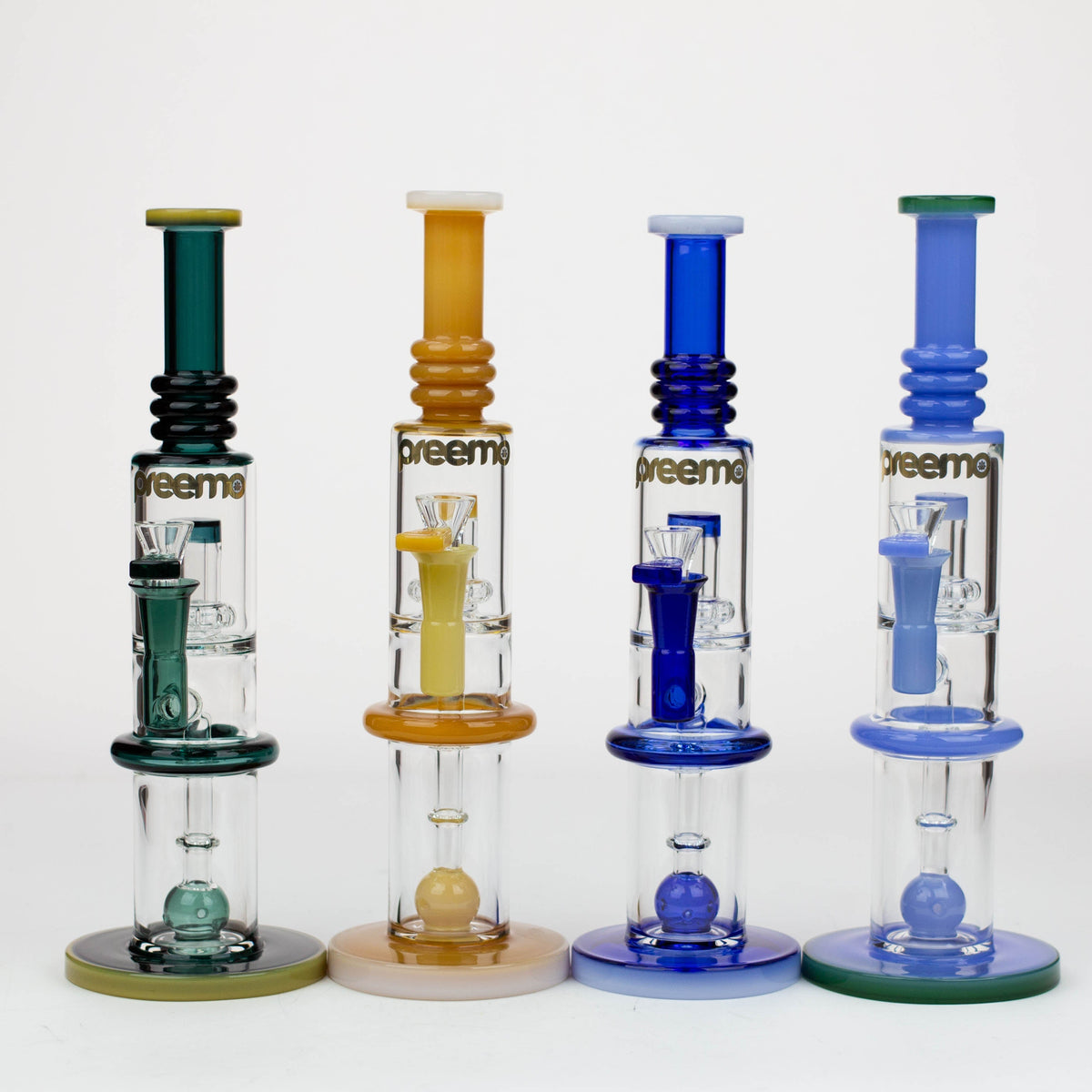 preemo - 12 inch Ball to UFO Perc Bong [P082] — Bong Outlet Canada
