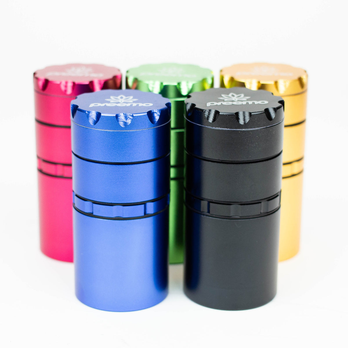 preemo - Preemo 5-Piece Grind and Store [JC9037] — Bong Outlet Canada