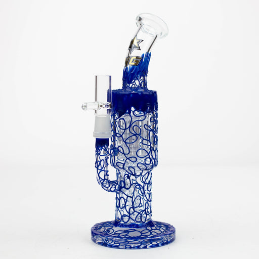 NG-10 inch Electroformed Rig [YN1161] Glass Rig High-End Brands Glass Blue