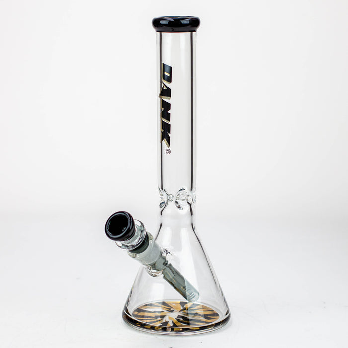12" DANK 5 mm Thick beaker bong with thick base