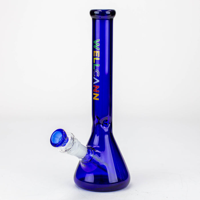 WellCann- 12" Color beaker glass water bong