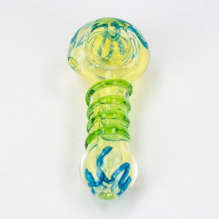 3.5" softglass hand pipe Pack of 2 [9673]