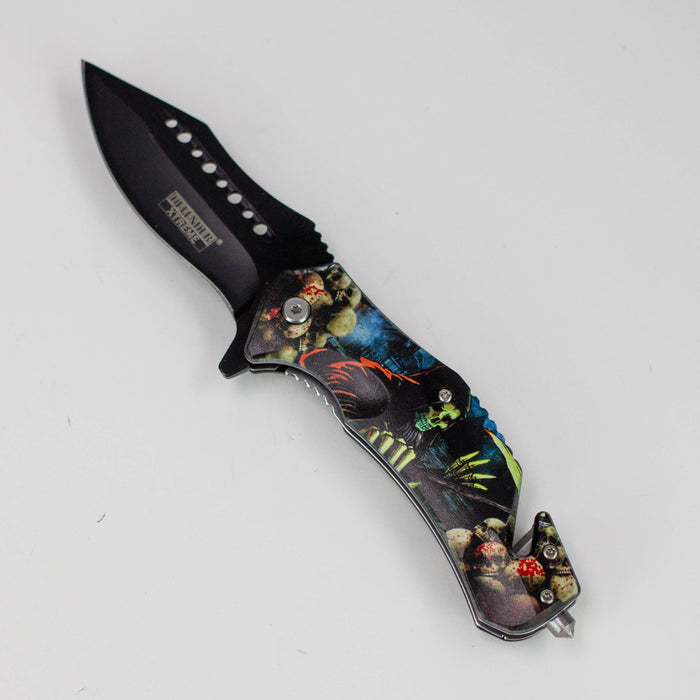 Defender-Xtreme 8.5″ Glass Breaker Folding Knife [13430]