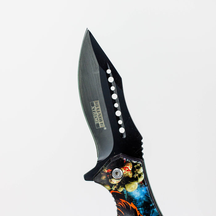 Defender-Xtreme 8.5″ Glass Breaker Folding Knife [13430]