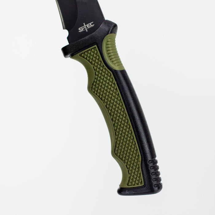 9″ Hunting Knife w/ Plastic Sheath [T22190BK]