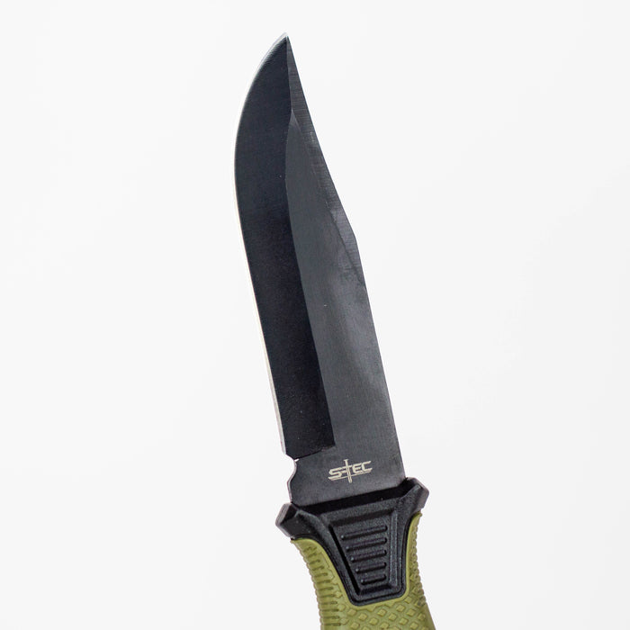 9.5″ Hunting Knife w/ Plastic Sheath [T22192BK]