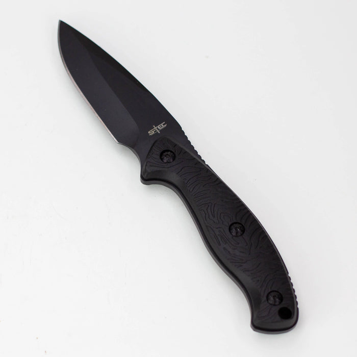 9″ Fixed Blade Full Tang Knife w/ ABS Swivel Sheath [T25145]