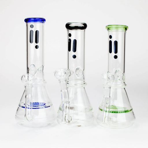 Infyniti | 10" Round base with honeycomb diffuser [GP1450] Glass Bong ONE