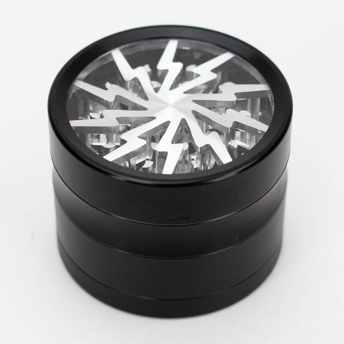 Spark Aluminum 4 Parts grinder with color acrylic window