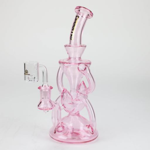 preemo - 10 inch 4-Arm Recycler [P034] Glass Rig preemo PINK